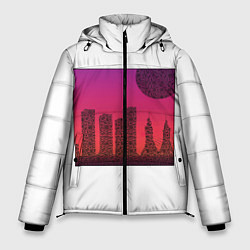 Куртка зимняя мужская QR-Town, цвет: 3D-черный