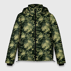 Куртка зимняя мужская Крабы камуфляж, цвет: 3D-черный