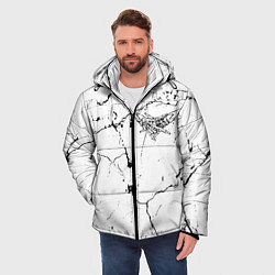 Куртка зимняя мужская Velialsquad трещины,, цвет: 3D-черный — фото 2