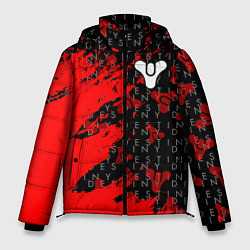 Куртка зимняя мужская Destiny Паттерн, цвет: 3D-красный