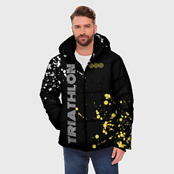 Куртка зимняя мужская Triathlon Триатлон, цвет: 3D-черный — фото 2