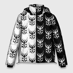 Куртка зимняя мужская GENSHIN IMPACT XIAO MASK ГЕНШИН ИМПАКТ СЯО МАСКА, цвет: 3D-черный