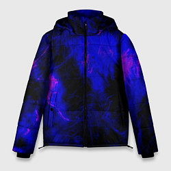 Куртка зимняя мужская Purple Tie-Dye, цвет: 3D-красный