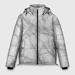 Куртка зимняя мужская Коллекция Get inspired! Абстракция fl-44, цвет: 3D-светло-серый