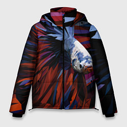 Куртка зимняя мужская Рыбка, исполняющая желания, цвет: 3D-светло-серый