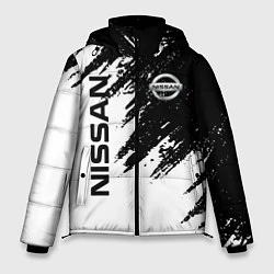 Куртка зимняя мужская Nissan xtrail, цвет: 3D-черный