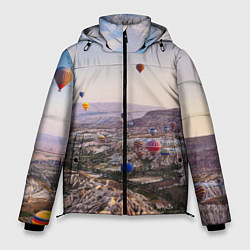 Куртка зимняя мужская Воздушные Шары!, цвет: 3D-красный