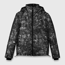 Куртка зимняя мужская Elysium art, цвет: 3D-черный