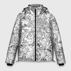 Куртка зимняя мужская Раскрась - одежду, цвет: 3D-черный