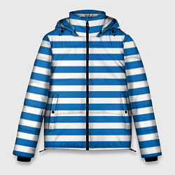Куртка зимняя мужская ТЕЛЬНЯШКА ВДВ В ПОЛОСКУ, цвет: 3D-светло-серый