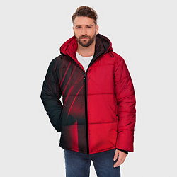 Куртка зимняя мужская Красное виденье, цвет: 3D-черный — фото 2