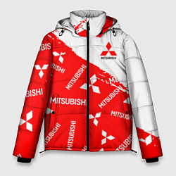 Куртка зимняя мужская Mitsubishi Паттерн, цвет: 3D-светло-серый