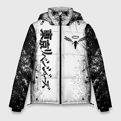 Куртка зимняя мужская Токийские мстители Tokyo Revengers logo, цвет: 3D-черный