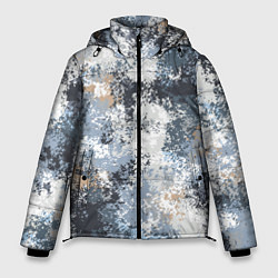 Куртка зимняя мужская Камуфляж Василиск Горы, цвет: 3D-черный