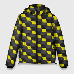 Куртка зимняя мужская Я куб, цвет: 3D-черный