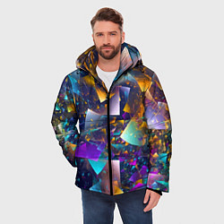 Куртка зимняя мужская Expressive pattern Vanguard, цвет: 3D-светло-серый — фото 2