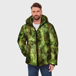 Куртка зимняя мужская Пиксельный камуфляж Шерхан Лес, цвет: 3D-черный — фото 2