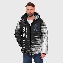 Куртка зимняя мужская TOTTENHAM HOTSPUR Pro Football, цвет: 3D-черный — фото 2