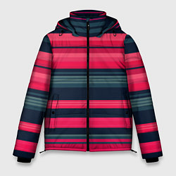 Куртка зимняя мужская ТРАФИК ЛИНИИ, цвет: 3D-черный