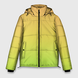Куртка зимняя мужская GRADIEND YELLOW-GREEN, цвет: 3D-черный