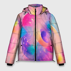Куртка зимняя мужская Многообразие красок, цвет: 3D-черный