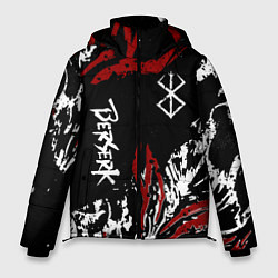 Куртка зимняя мужская BERSERK BLACK MASK - БЕРСЕРК ЧЁРНАЯ МАСКА, цвет: 3D-светло-серый