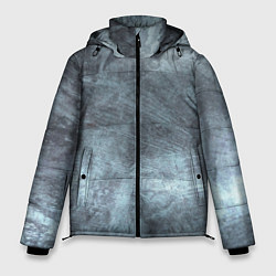 Куртка зимняя мужская Текстура Steel, цвет: 3D-светло-серый