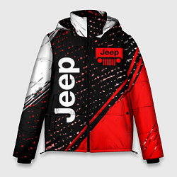 Куртка зимняя мужская JEEP - Краска, цвет: 3D-черный