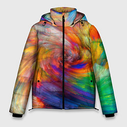 Мужская зимняя куртка MULTICOLORED SWIRLS