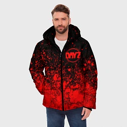 Куртка зимняя мужская DAYZ - Краска FS, цвет: 3D-черный — фото 2