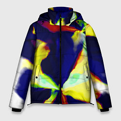 Куртка зимняя мужская Разноцветный вспышка, цвет: 3D-светло-серый