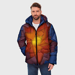 Куртка зимняя мужская Личный лабиринт, цвет: 3D-светло-серый — фото 2