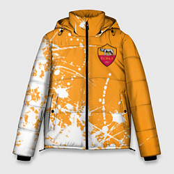 Мужская зимняя куртка Roma маленькое лого краска