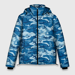 Куртка зимняя мужская Камуфляж морской, цвет: 3D-светло-серый