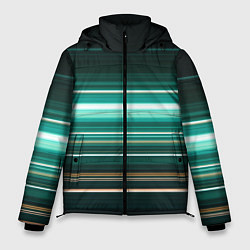 Куртка зимняя мужская Градиент фейерверк, цвет: 3D-светло-серый