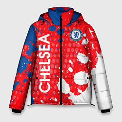 Куртка зимняя мужская Chelsea Краска, цвет: 3D-красный