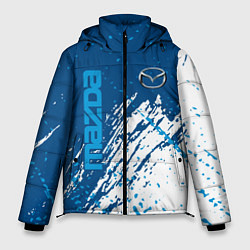 Куртка зимняя мужская Mazda - краска, цвет: 3D-черный