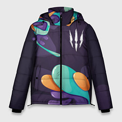 Куртка зимняя мужская The Witcher graffity splash, цвет: 3D-черный