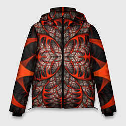 Куртка зимняя мужская Готический узор, цвет: 3D-светло-серый