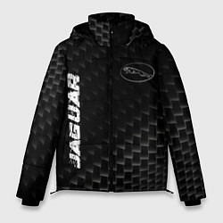 Куртка зимняя мужская Jaguar карбоновый фон, цвет: 3D-черный