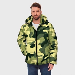 Куртка зимняя мужская Камуфляж милитари, цвет: 3D-светло-серый — фото 2