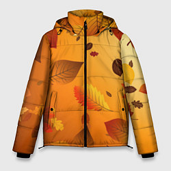 Куртка зимняя мужская Осенний тёплый ветер, цвет: 3D-красный