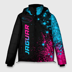 Мужская зимняя куртка Jaguar - neon gradient: по-вертикали