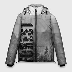 Куртка зимняя мужская Gray Forest, цвет: 3D-черный