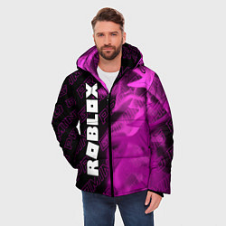 Куртка зимняя мужская Roblox pro gaming: по-вертикали, цвет: 3D-черный — фото 2