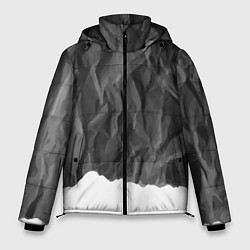 Куртка зимняя мужская Имитация скалы, цвет: 3D-красный