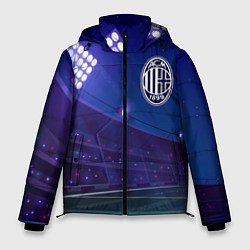 Куртка зимняя мужская AC Milan ночное поле, цвет: 3D-черный