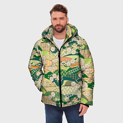 Куртка зимняя мужская Green fields, цвет: 3D-красный — фото 2