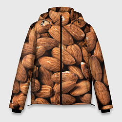 Куртка зимняя мужская Миндальные орешки, цвет: 3D-черный