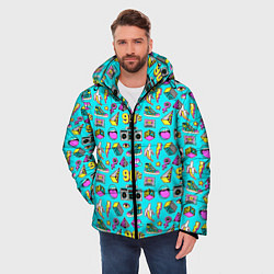 Куртка зимняя мужская Nostalgia for 90, цвет: 3D-светло-серый — фото 2